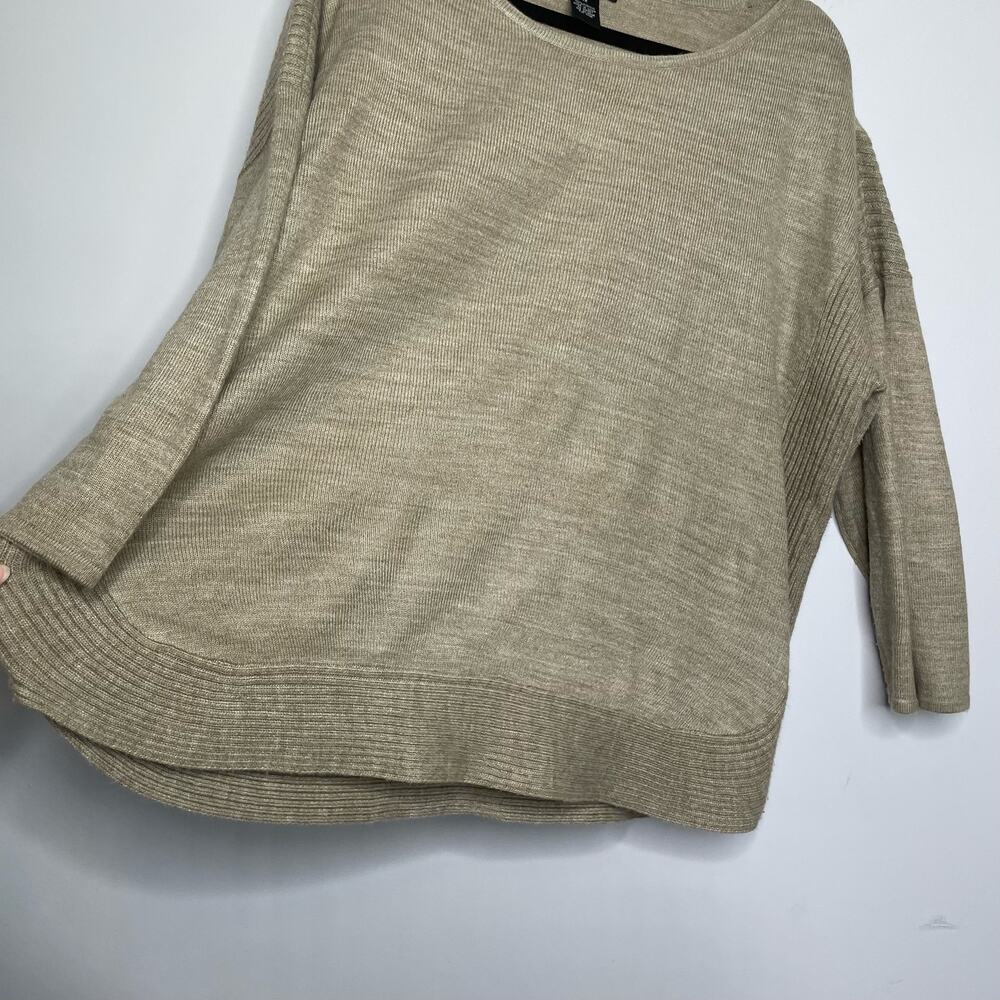 Design History Sweatshirt Long Sleeve Knitted Pullover Brown Plus 1X Lagenlook - Picture 6 of 10